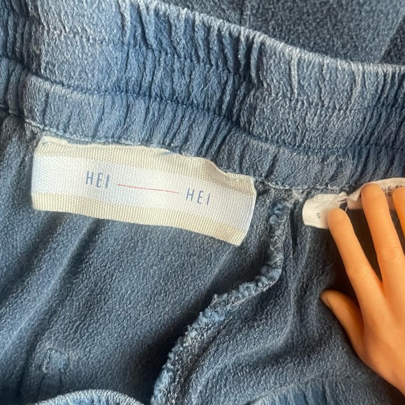 Anthropologie Hei Hei Small Blue Rayon Lightweight Cover Shorts - Picture 7 of 8